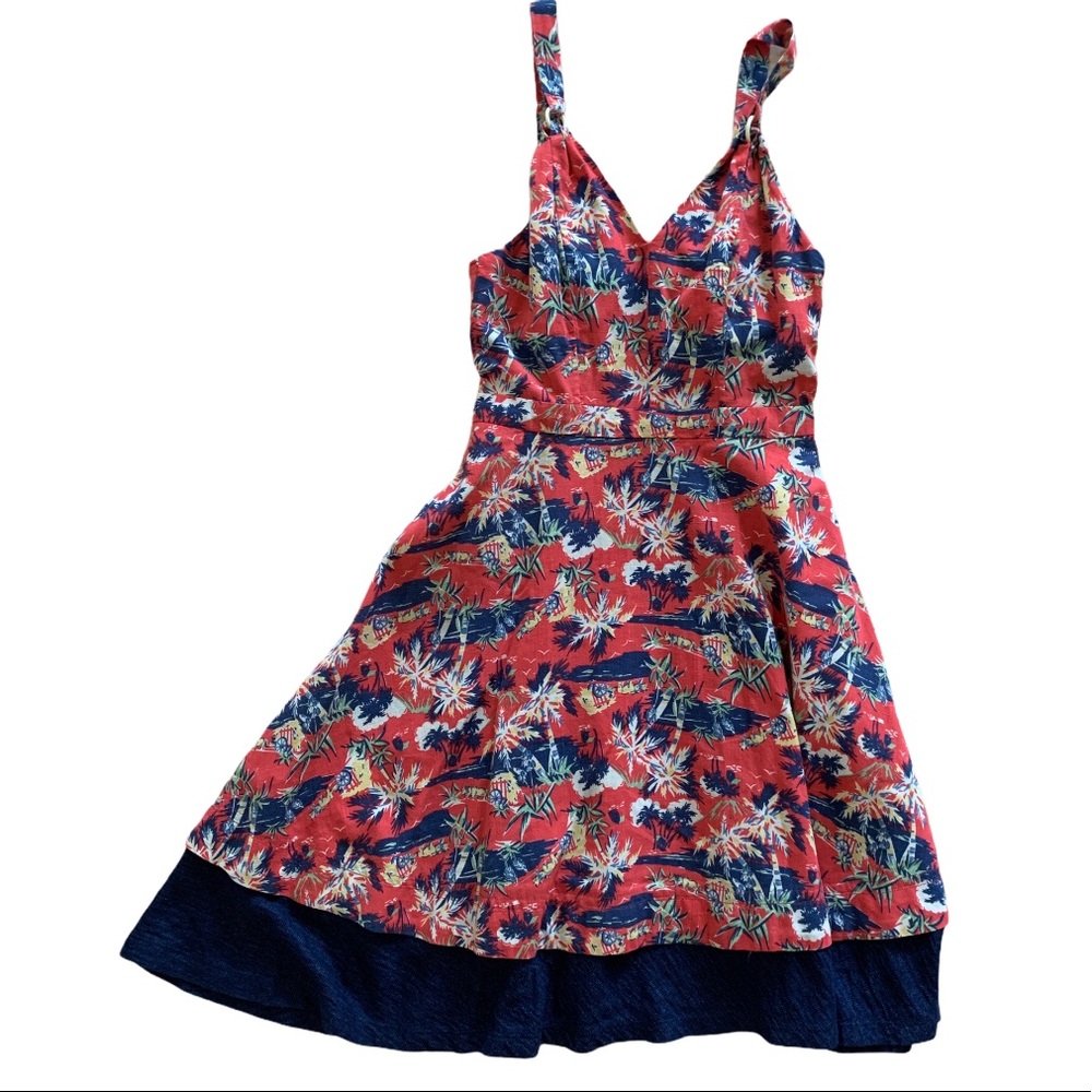 RRL Ralph Lauren vintage Hawaiian  halter dress 0